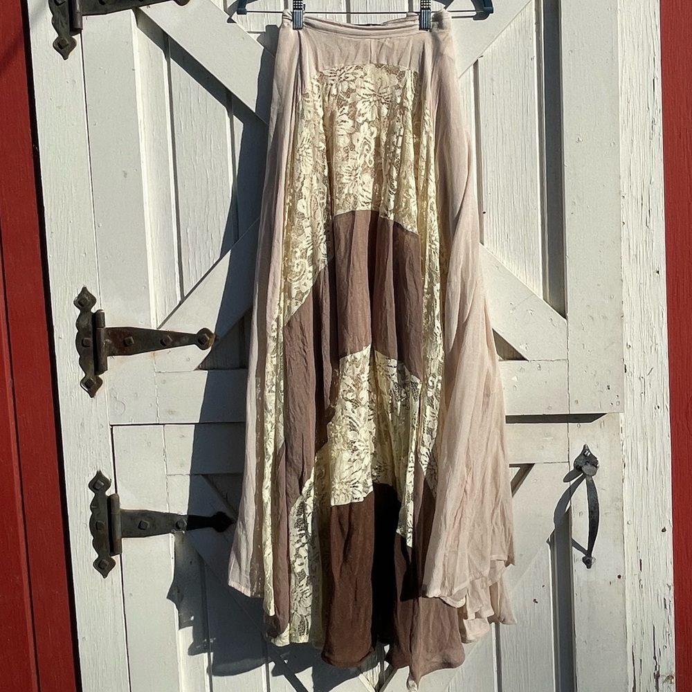 Long modest Fall skirt